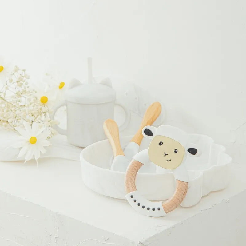 Baby Silicone Bowl Newborn Tableware Set