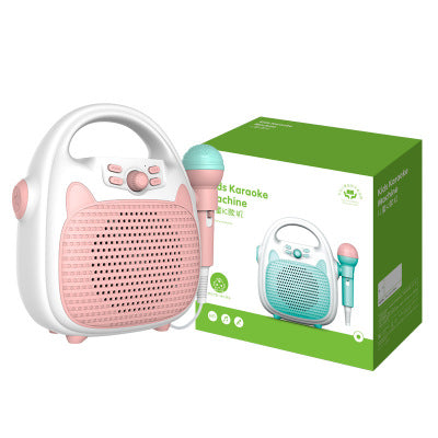 Bluetooth Kids Karaoke Machine Speaker Microphones Rechargeable